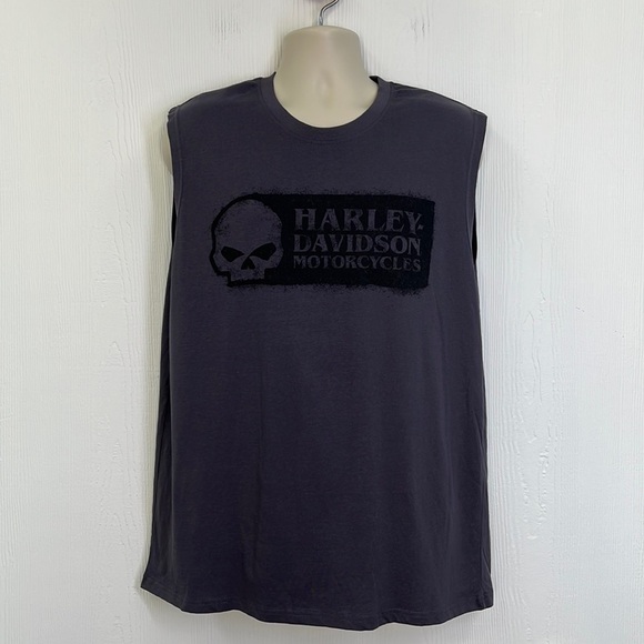 Harley Davidson - Hot Woman Walking An Alligator Ft Lauderdale Tank Size XL - Picture 1 of 11